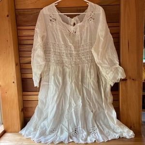 Magnolia Pearl Embroidered Dress